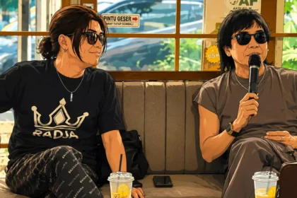 Animasi kartun Ian Kasela Vokalis Group Band Radja - Dibuat oleh Bali Reporter
