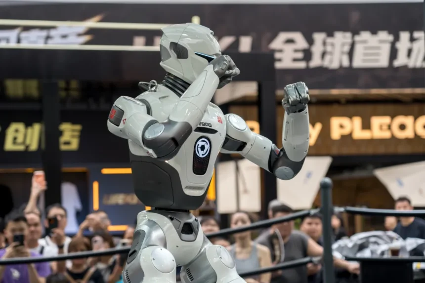 Amerika Serikat melarang impor robot humanoid, robot anjing, dan inverter buatan China karena alasan keamanan nasional. Apa dampaknya bagi Indonesia?