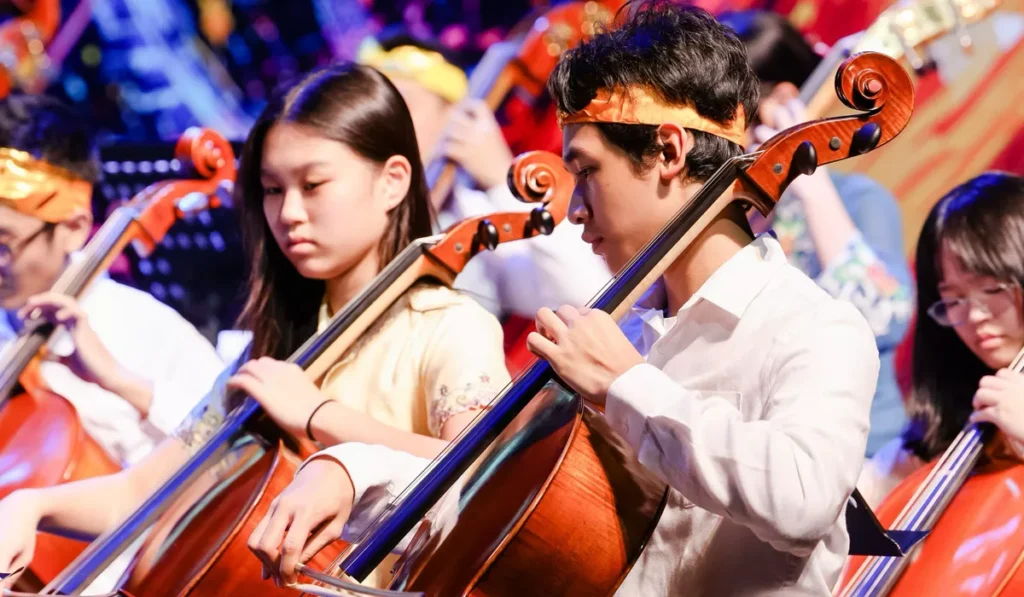 Trinity Youth Symphony Orchestra (TRUST) di Beijing.