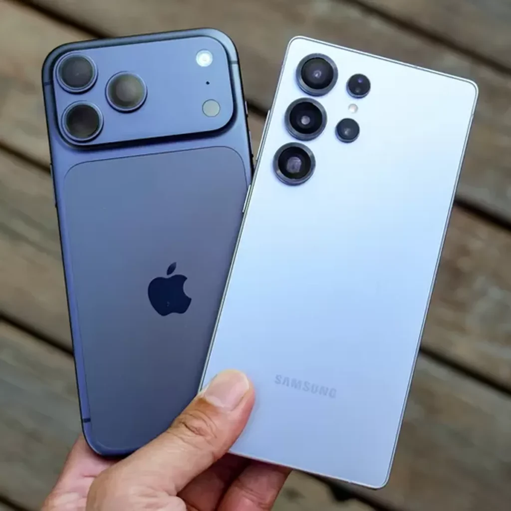 Foto Iphone 17 pro Max dan Samsung Fold