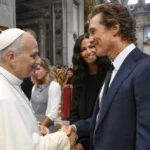 Matthew McConaughey bertemu Paus Leo XIV