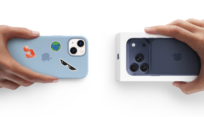 Foto ilustrasi Iphone Upgrade