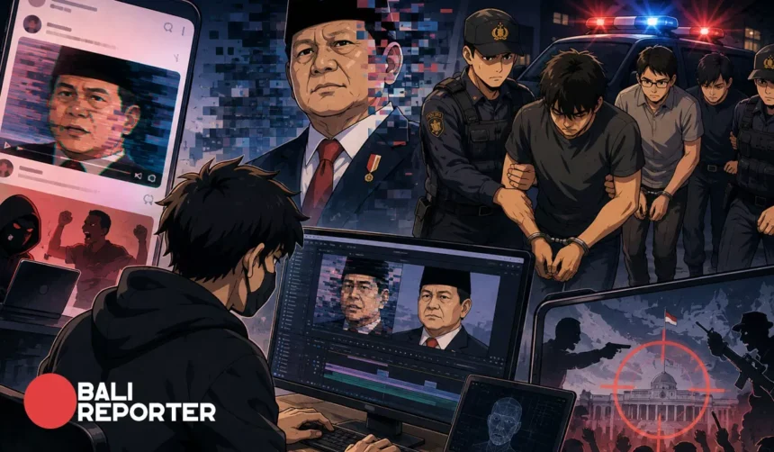 motif deepfake ancaman Prabowo Cimahi