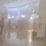Foto Bandara Ngurah Rai Dipenuhi Asap