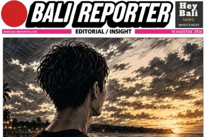 pria pantai Bali turis perempuan