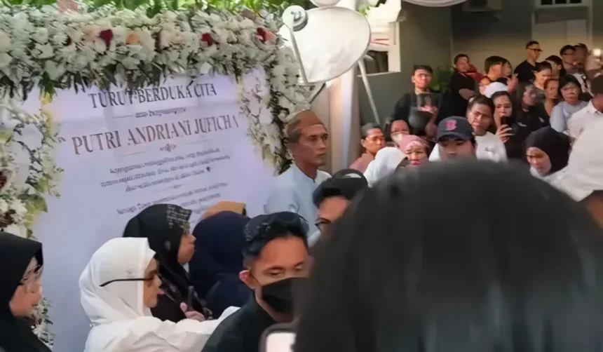 Putri Juficha dimakamkan Manado