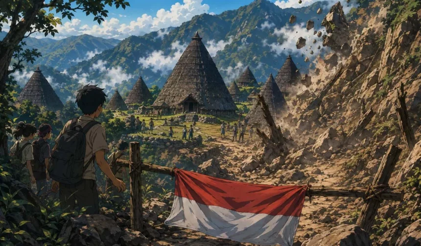 Wae Rebo ditutup gempa